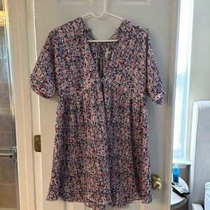 En Creme babydoll dress